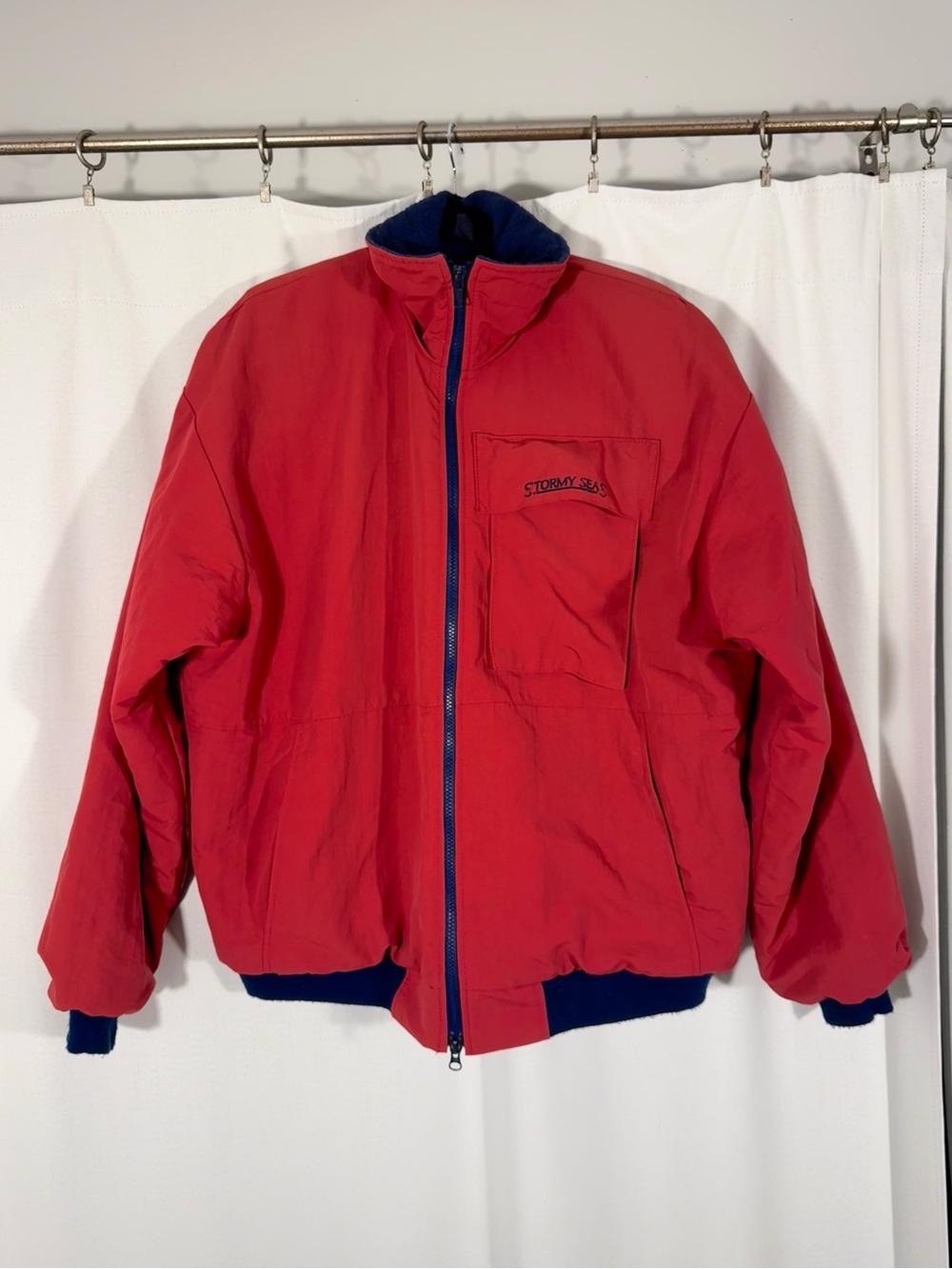 Vintage 1990s Stormy Seas North Pacific Jacket